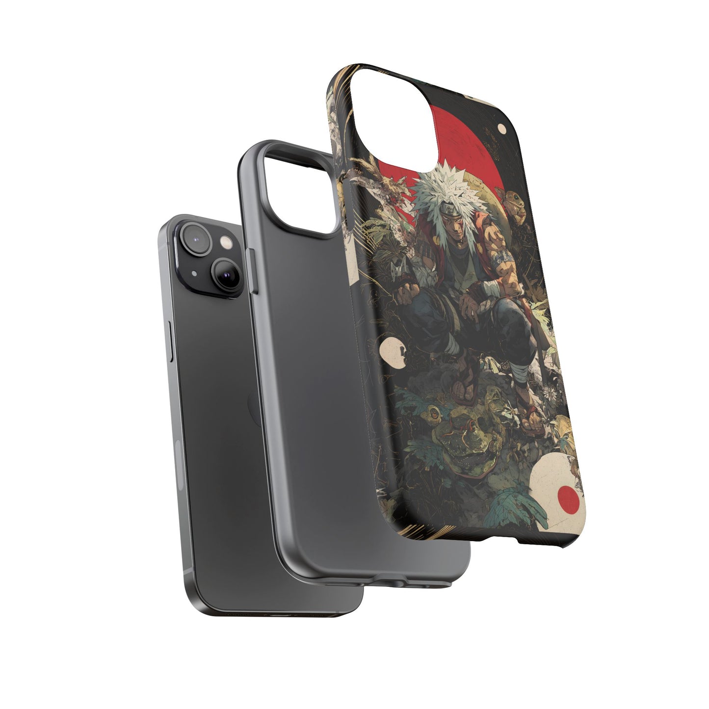Jiraiya Sensei Naruto Shippuden Anime-Inspired Phone Case: Tough Cases, Phone Cover