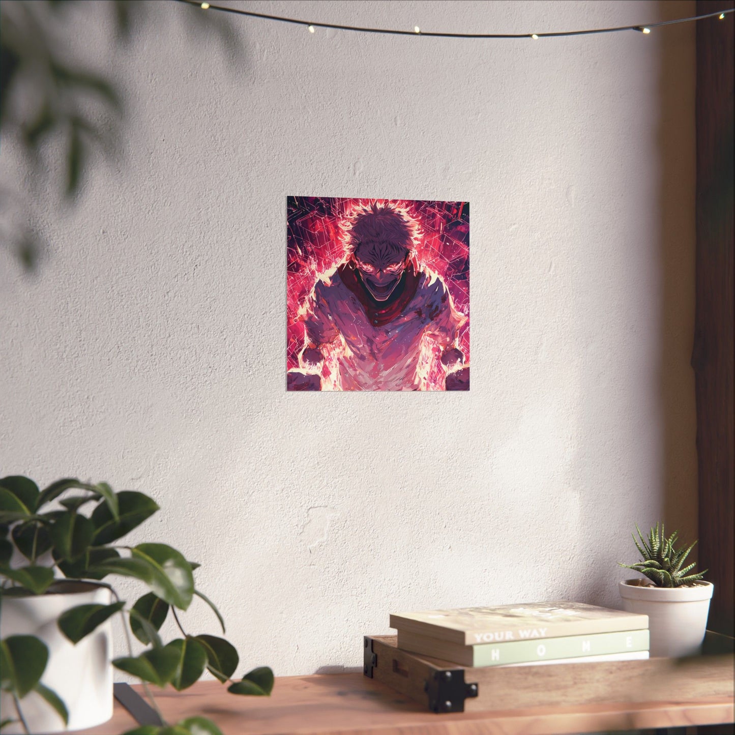 Ryomen Sukuna, Jujutsu Kaisen Anime Fan Art Vertical Poster Wall Art
