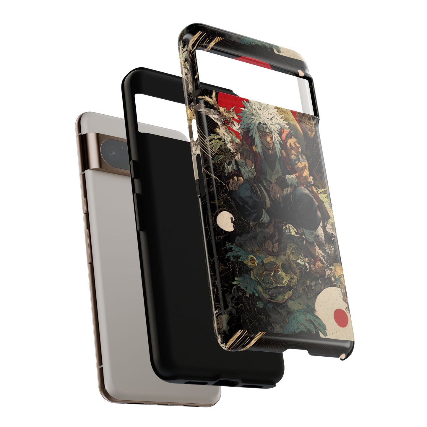 Jiraiya Sensei Naruto Shippuden Anime-Inspired Phone Case: Tough Cases, Phone Cover