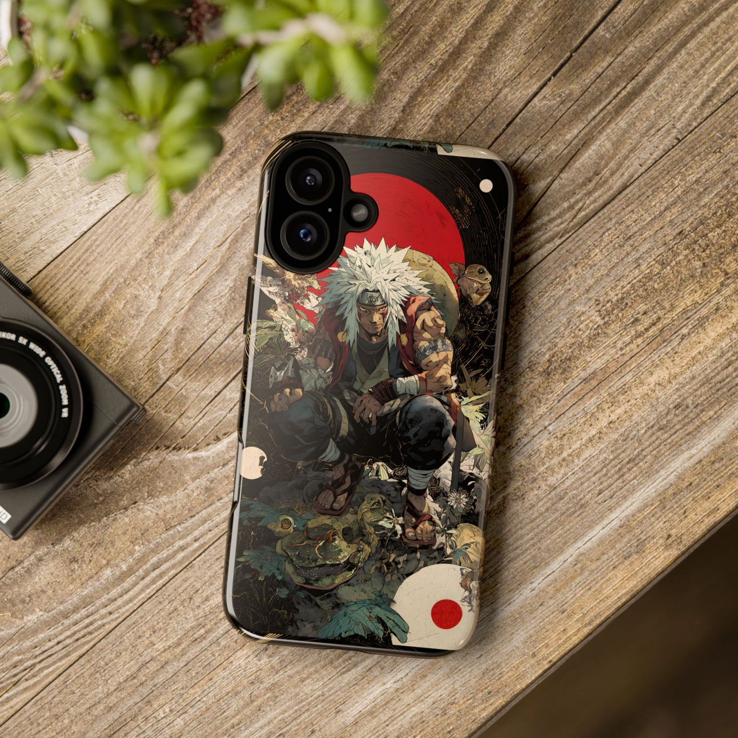 Jiraiya Sensei Naruto Shippuden Anime-Inspired Phone Case: Tough Cases, Phone Cover