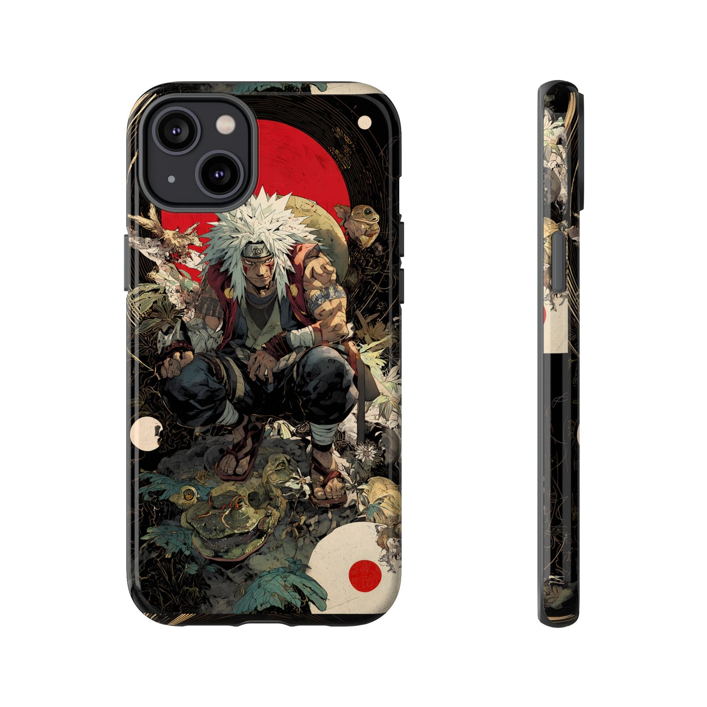 Jiraiya Sensei Naruto Shippuden Anime-Inspired Phone Case: Tough Cases, Phone Cover
