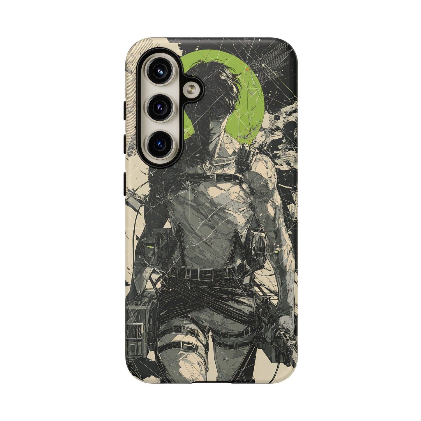 Captain Levi Ackerman, Attack On Titan Anime-Inspired Phone Case: Tough Cases, Phone Cover