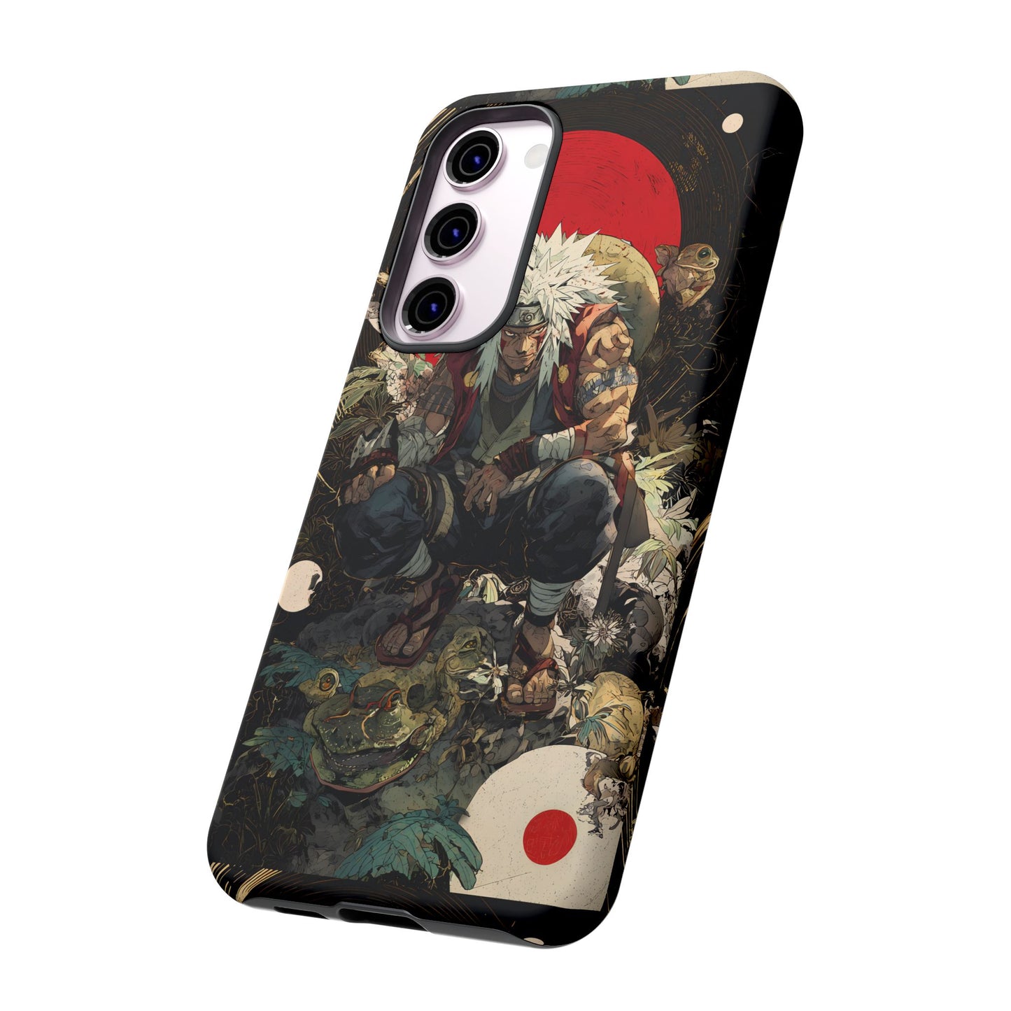 Jiraiya Sensei Naruto Shippuden Anime-Inspired Phone Case: Tough Cases, Phone Cover