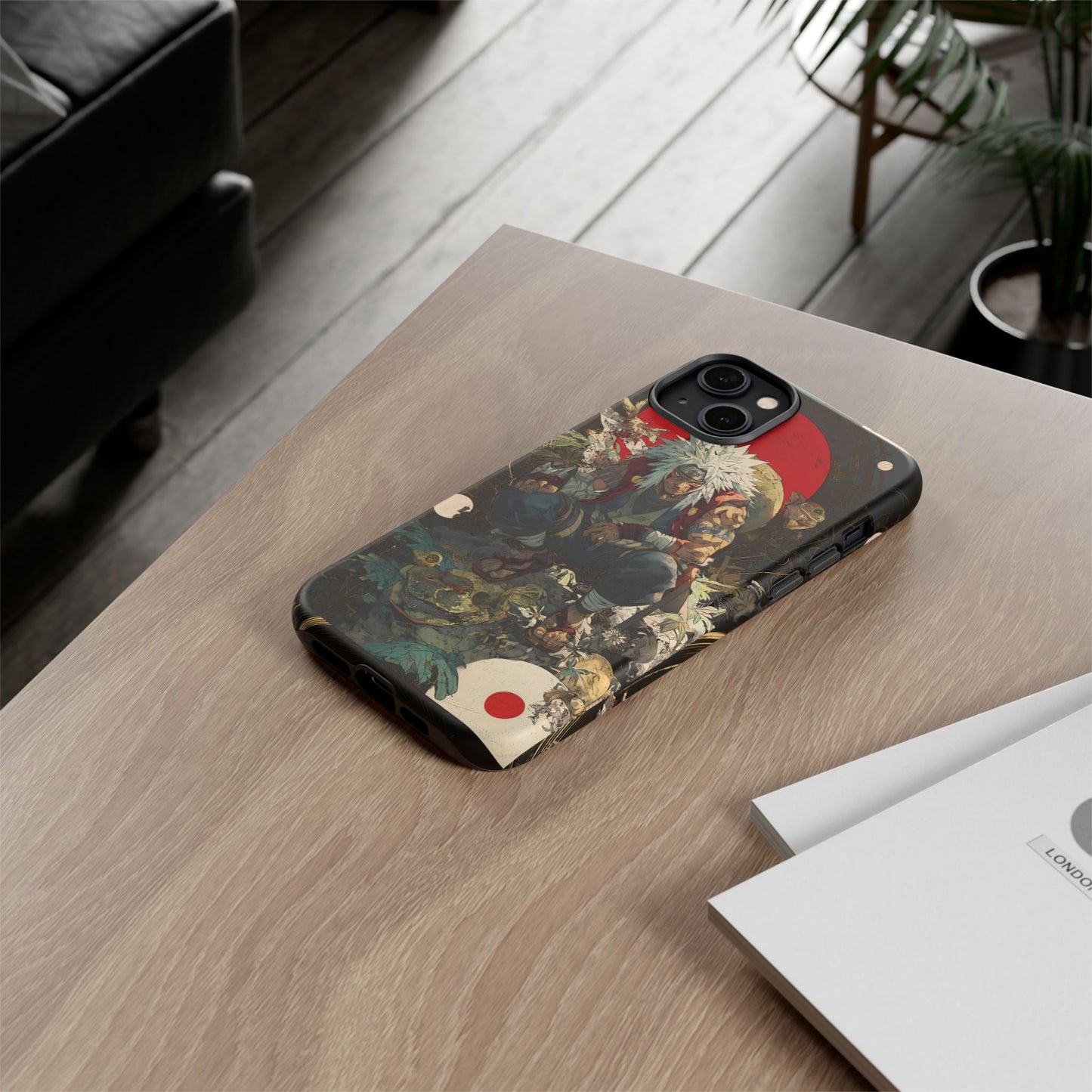 Jiraiya Sensei Naruto Shippuden Anime-Inspired Phone Case: Tough Cases, Phone Cover