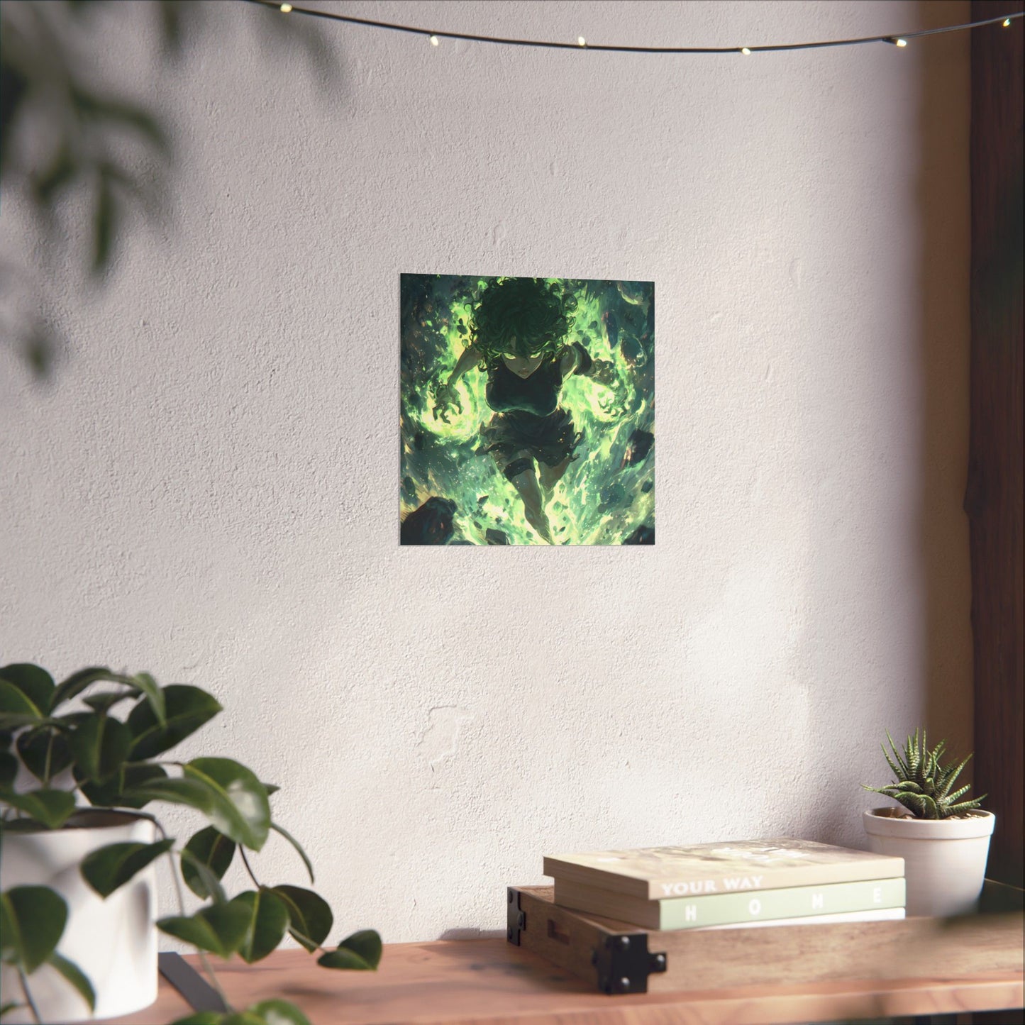 Tornado Of Terror Tatsumaki, One Punch Man Anime Matte Vertical Poster Wall Art