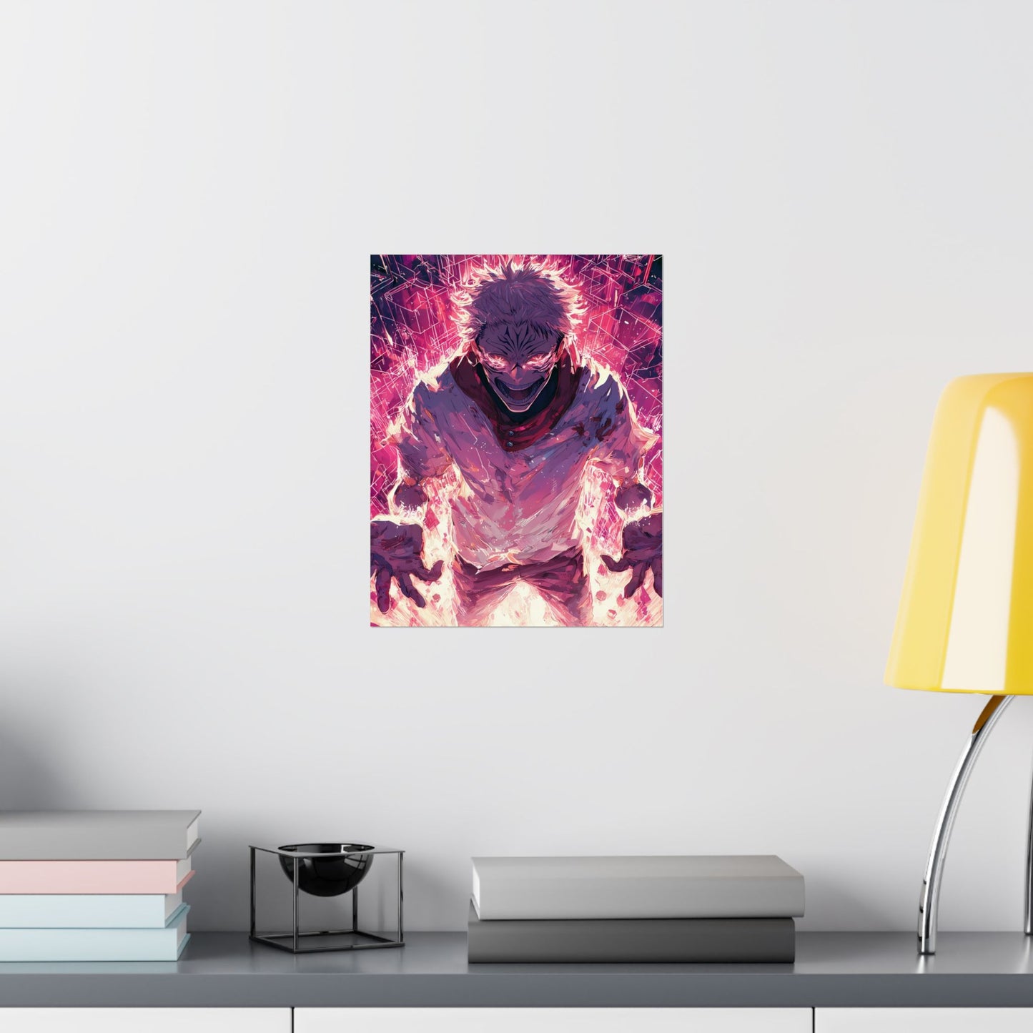 Ryomen Sukuna, Jujutsu Kaisen Anime Fan Art Vertical Poster Wall Art