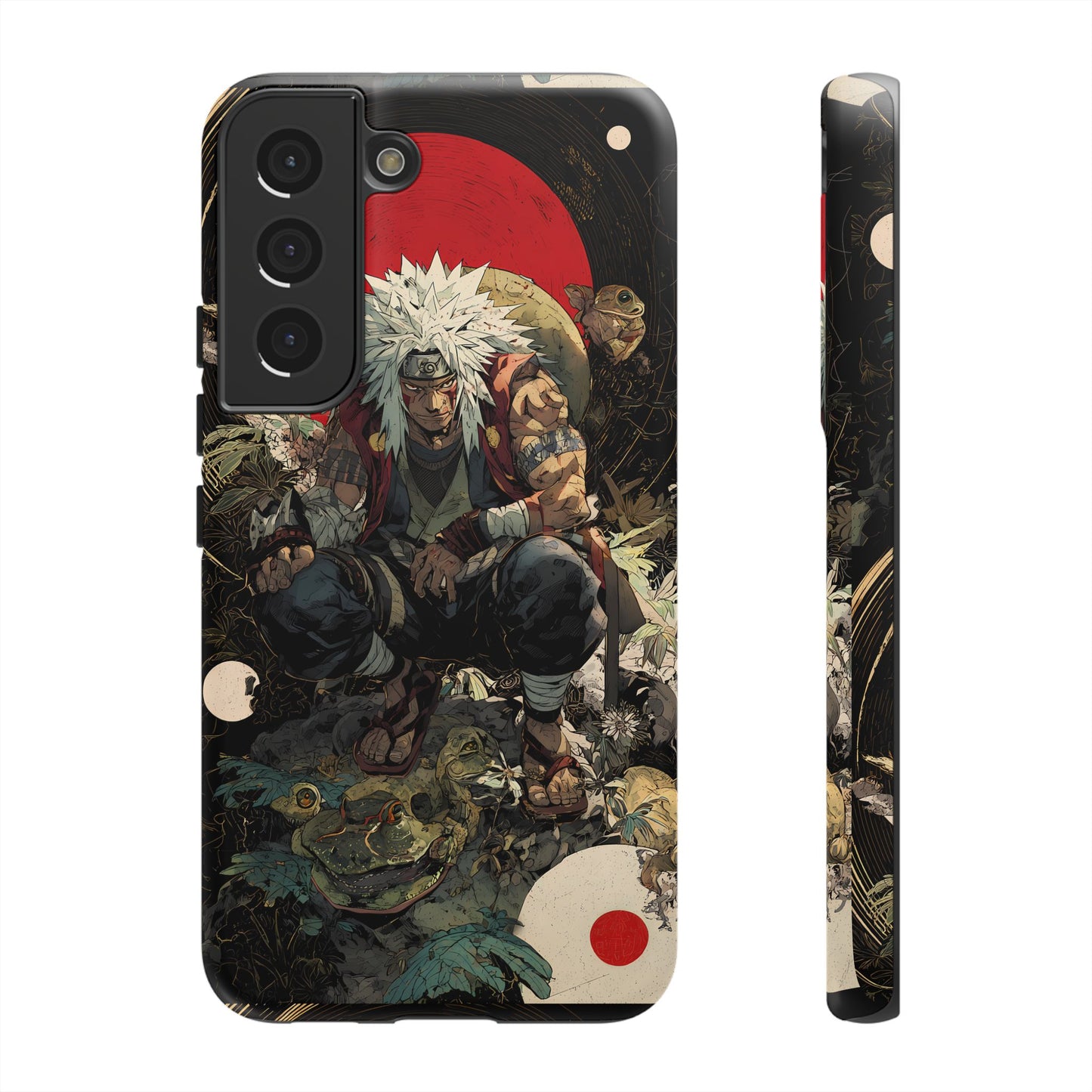 Jiraiya Sensei Naruto Shippuden Anime-Inspired Phone Case: Tough Cases, Phone Cover