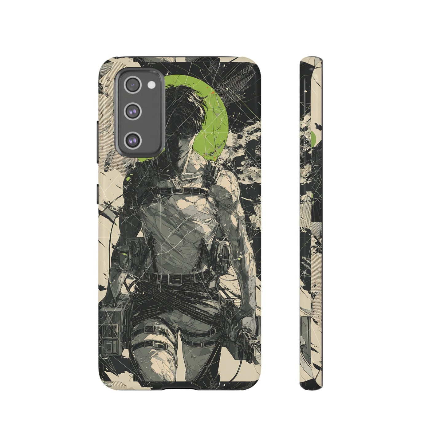 Captain Levi Ackerman, Attack On Titan Anime-Inspired Phone Case: Tough Cases, Phone Cover