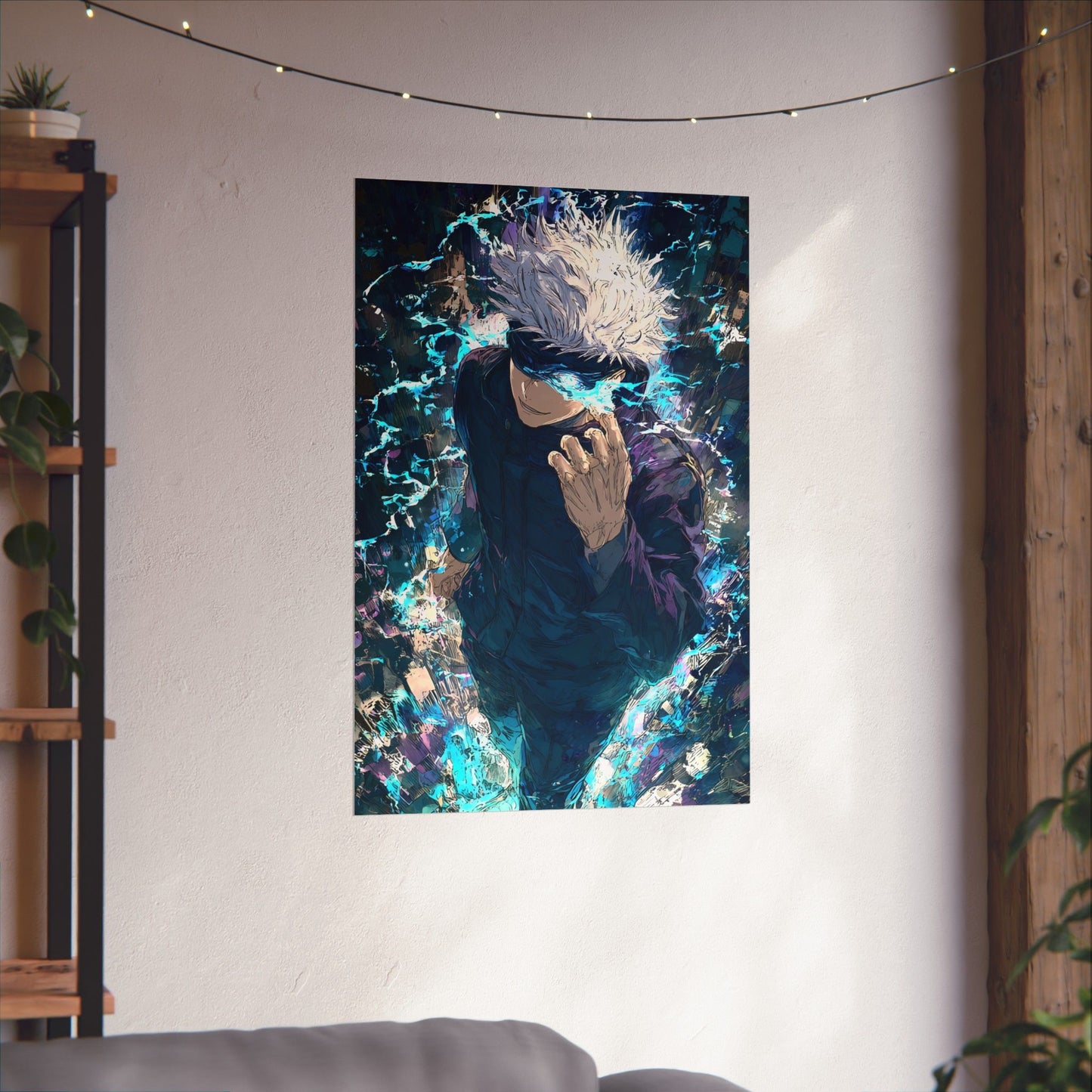 Jujutsu Kaisen Gojo Satoru Matte Vertical Poster Wall Art