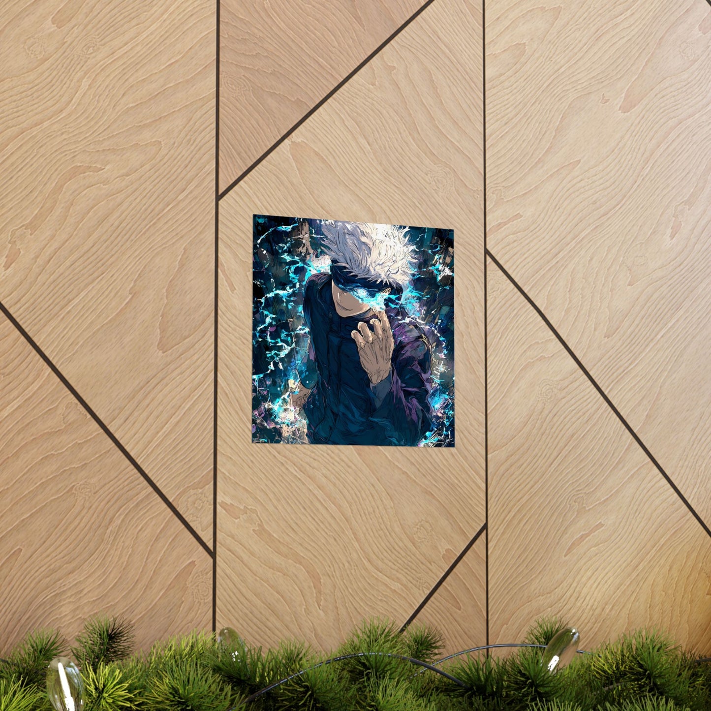 Jujutsu Kaisen Gojo Satoru Matte Vertical Poster Wall Art