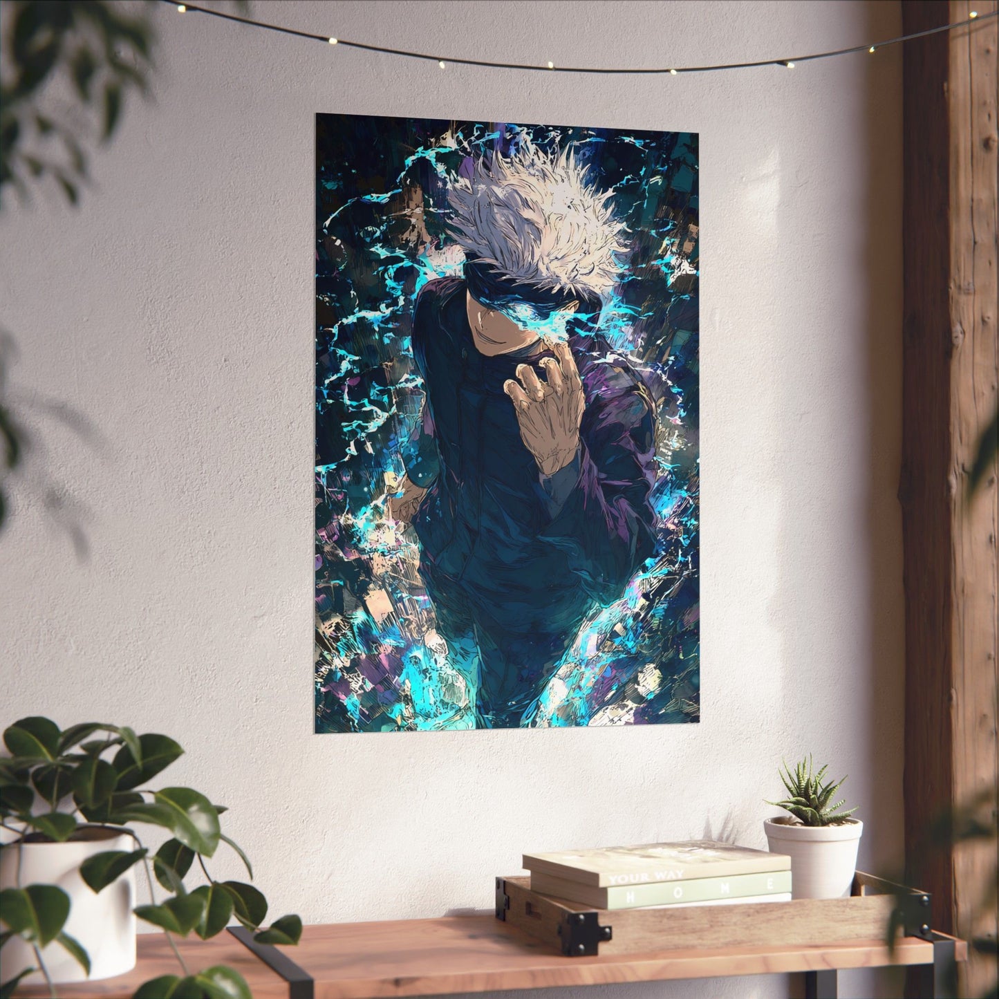 Jujutsu Kaisen Gojo Satoru Matte Vertical Poster Wall Art