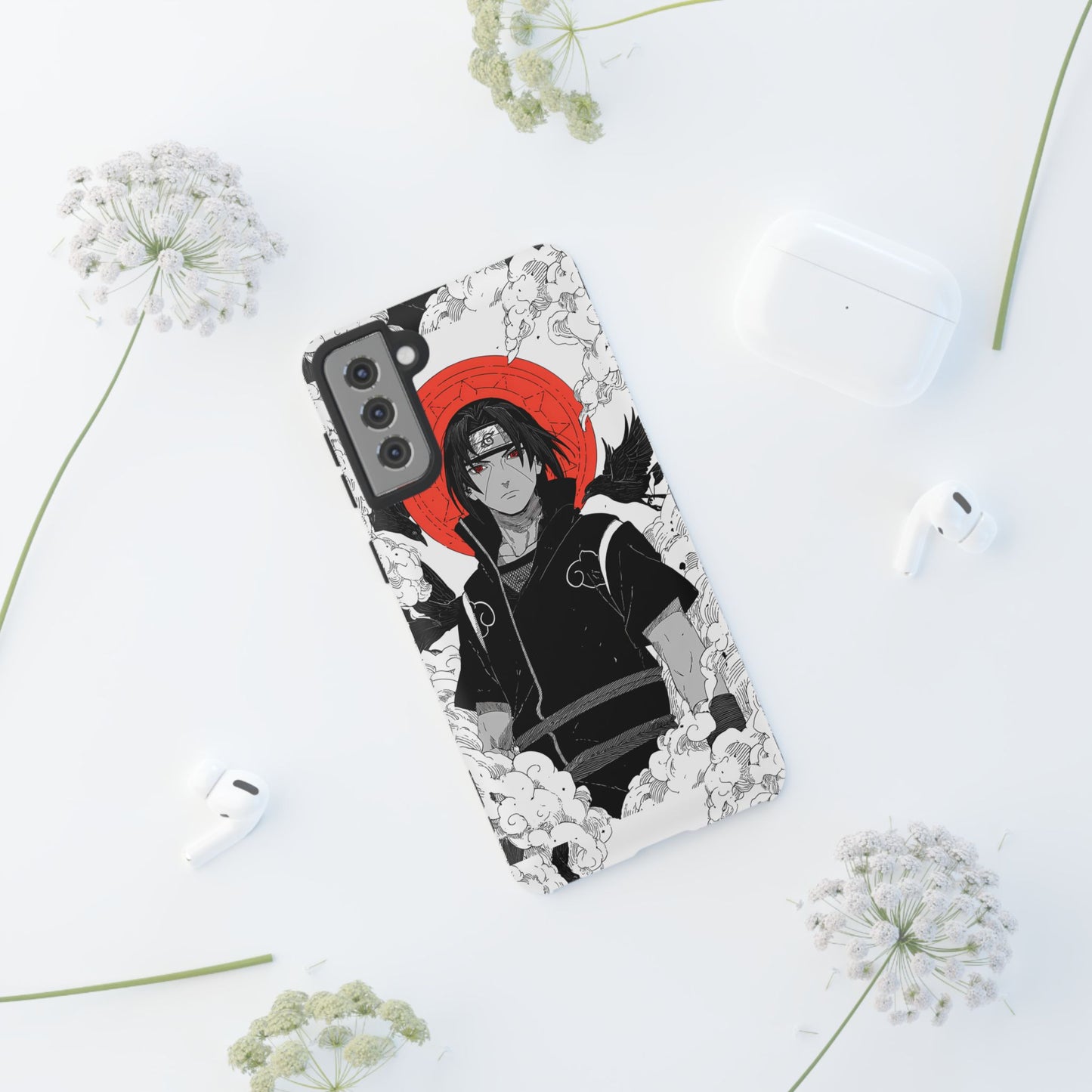 Itachi Uchiha Naruto Shippuden Anime-Inspired Phone Case: Tough Cases, Phone Cover