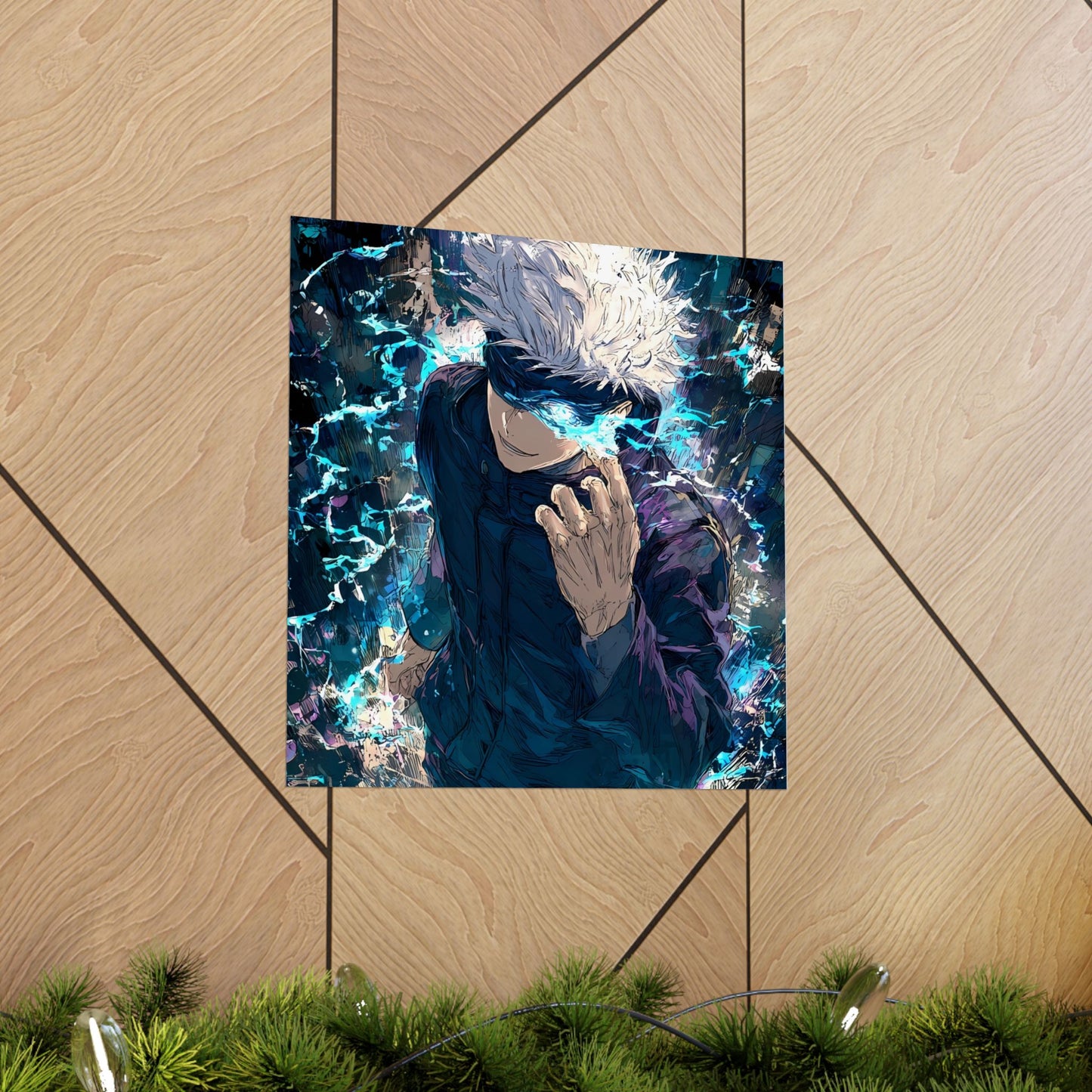 Jujutsu Kaisen Gojo Satoru Matte Vertical Poster Wall Art
