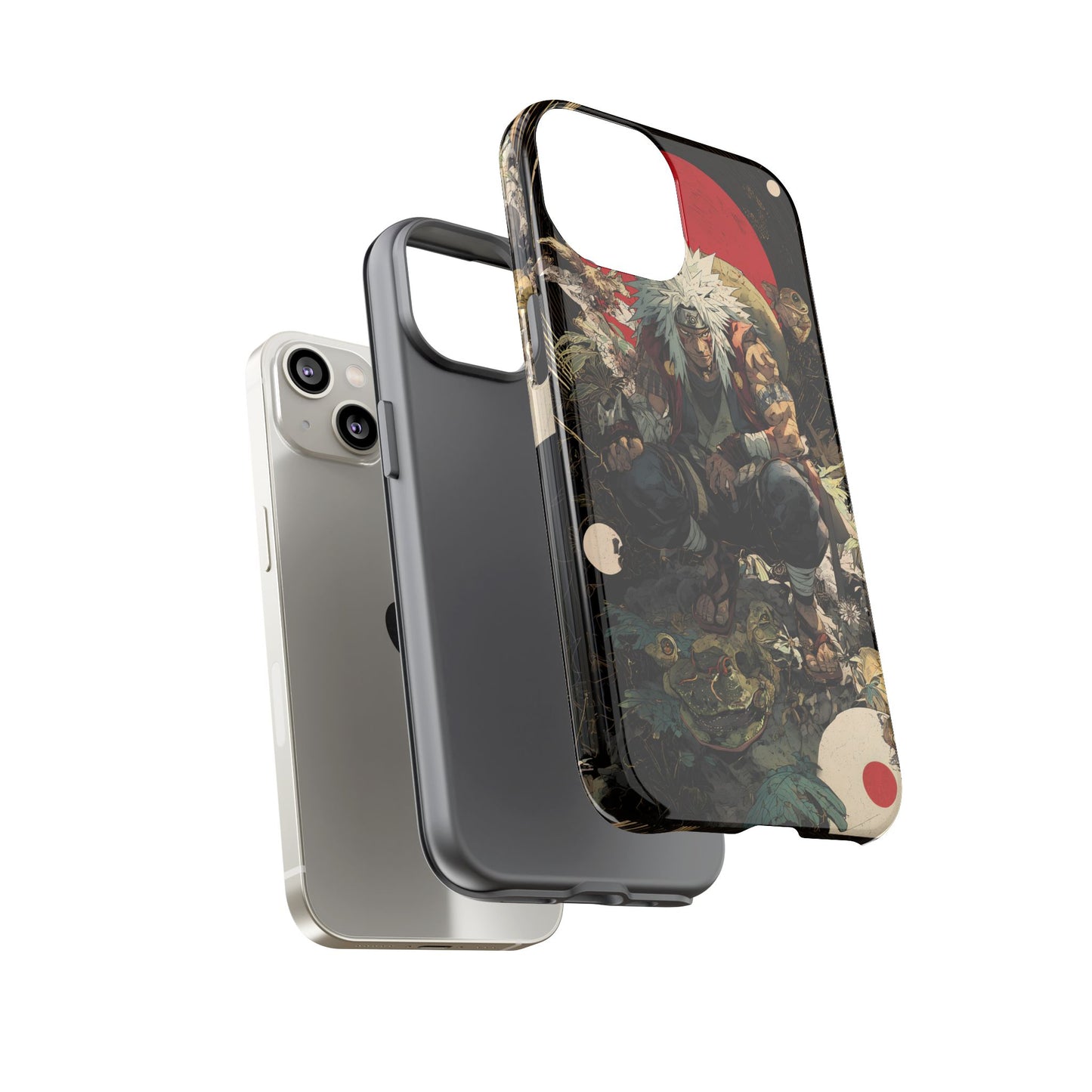 Jiraiya Sensei Naruto Shippuden Anime-Inspired Phone Case: Tough Cases, Phone Cover