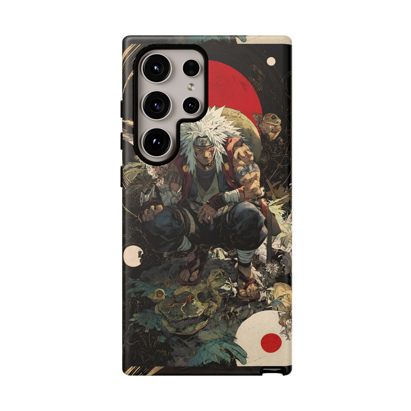 Jiraiya Sensei Naruto Shippuden Anime-Inspired Phone Case: Tough Cases, Phone Cover