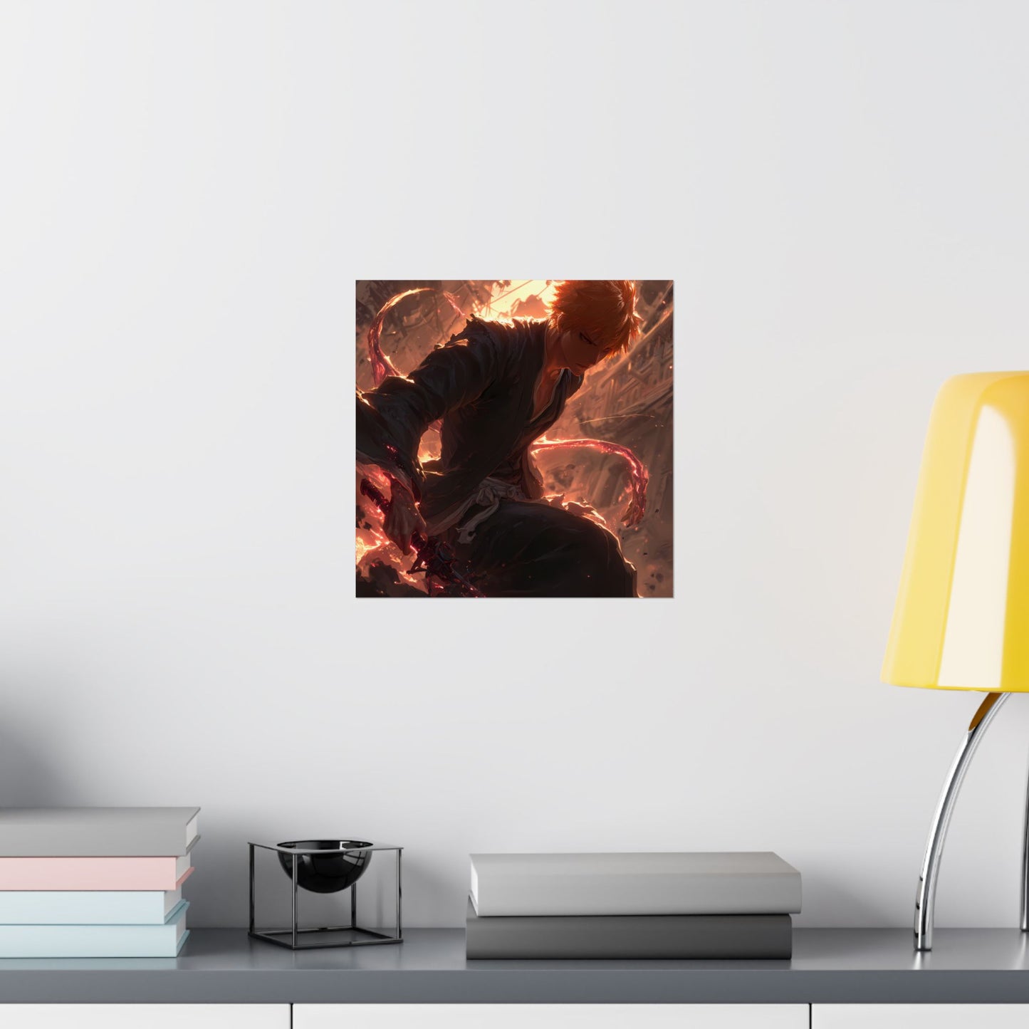Ichigo Kurosaki Bleach Thousand Year Blood War Anime Matte Vertical Poster Wall Art