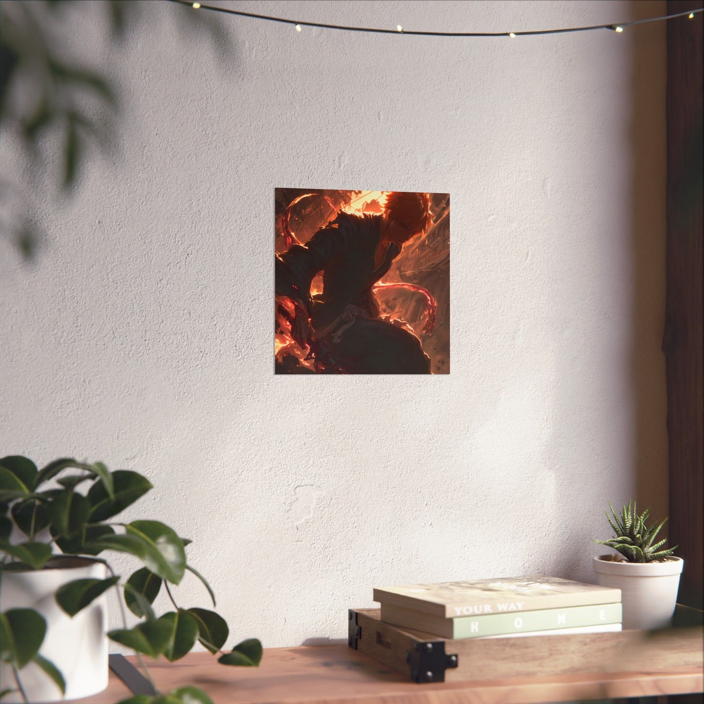 Ichigo Kurosaki Bleach Thousand Year Blood War Anime Matte Vertical Poster Wall Art