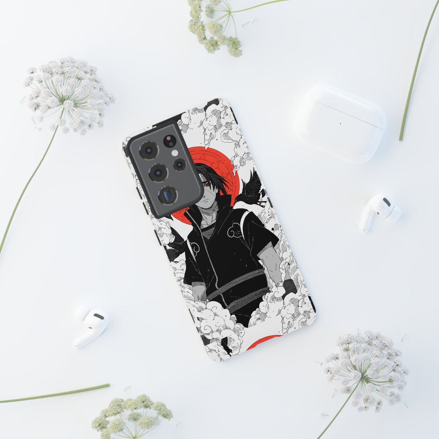 Itachi Uchiha Naruto Shippuden Anime-Inspired Phone Case: Tough Cases, Phone Cover