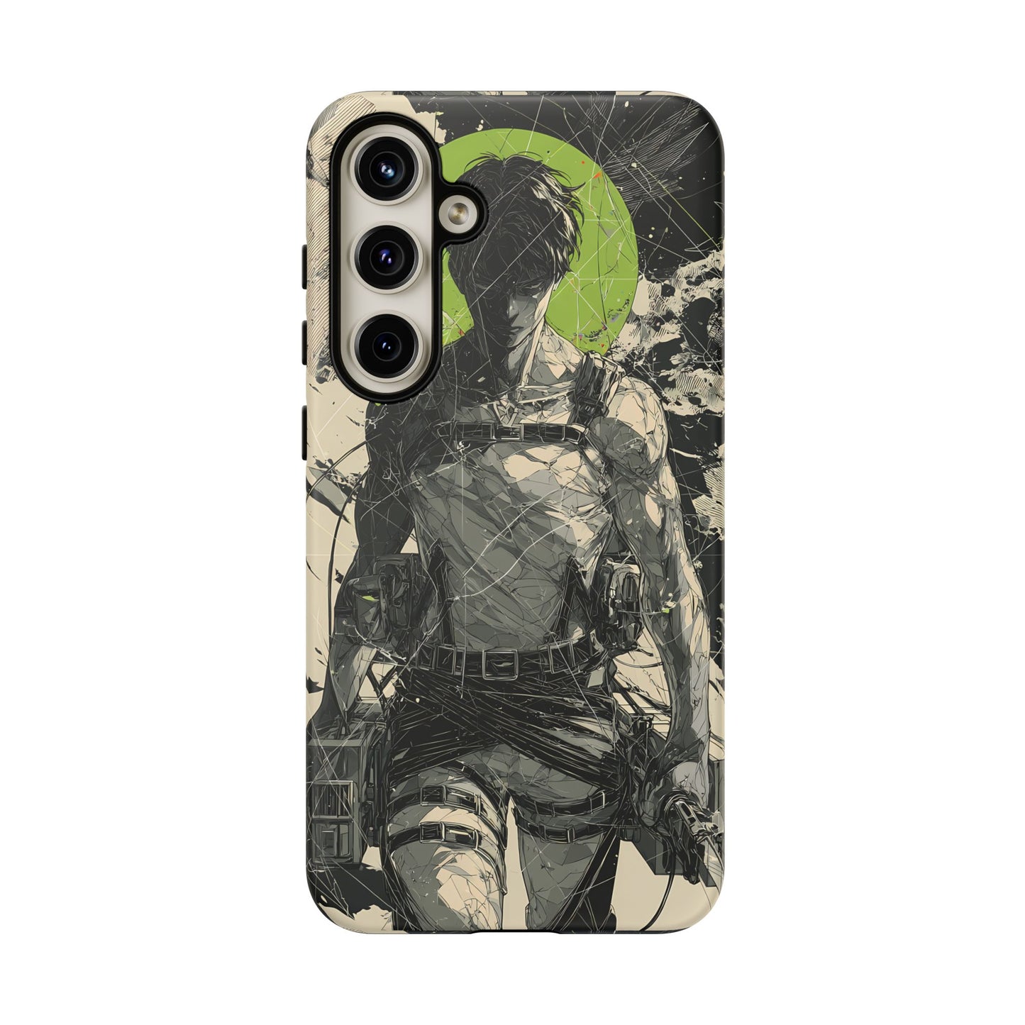 Captain Levi Ackerman, Attack On Titan Anime-Inspired Phone Case: Tough Cases, Phone Cover