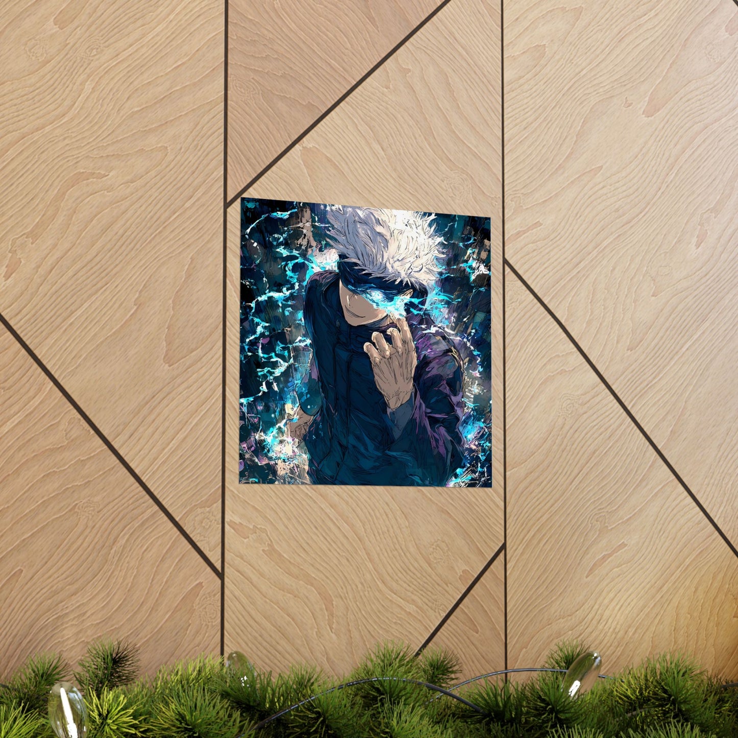 Jujutsu Kaisen Gojo Satoru Matte Vertical Poster Wall Art