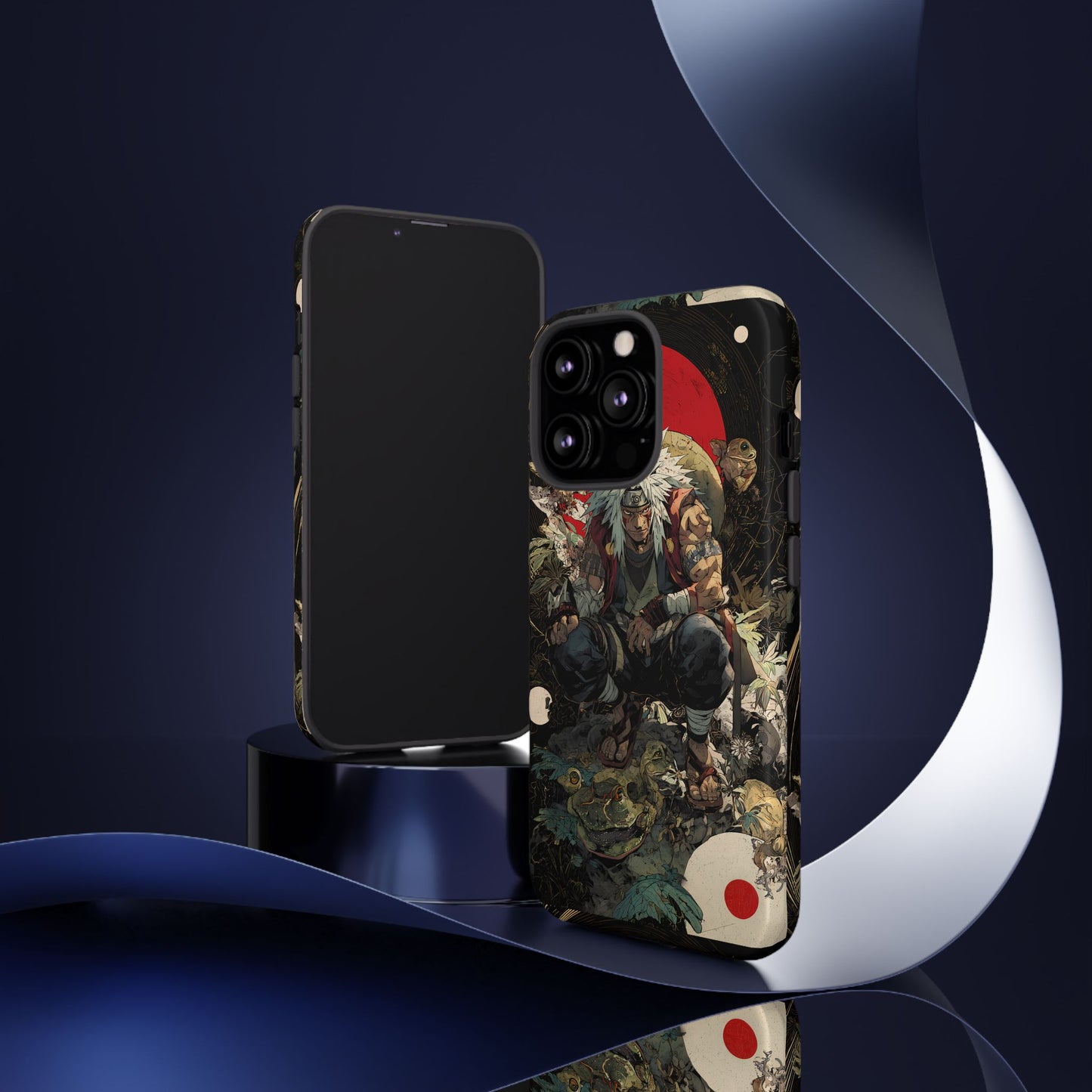 Jiraiya Sensei Naruto Shippuden Anime-Inspired Phone Case: Tough Cases, Phone Cover