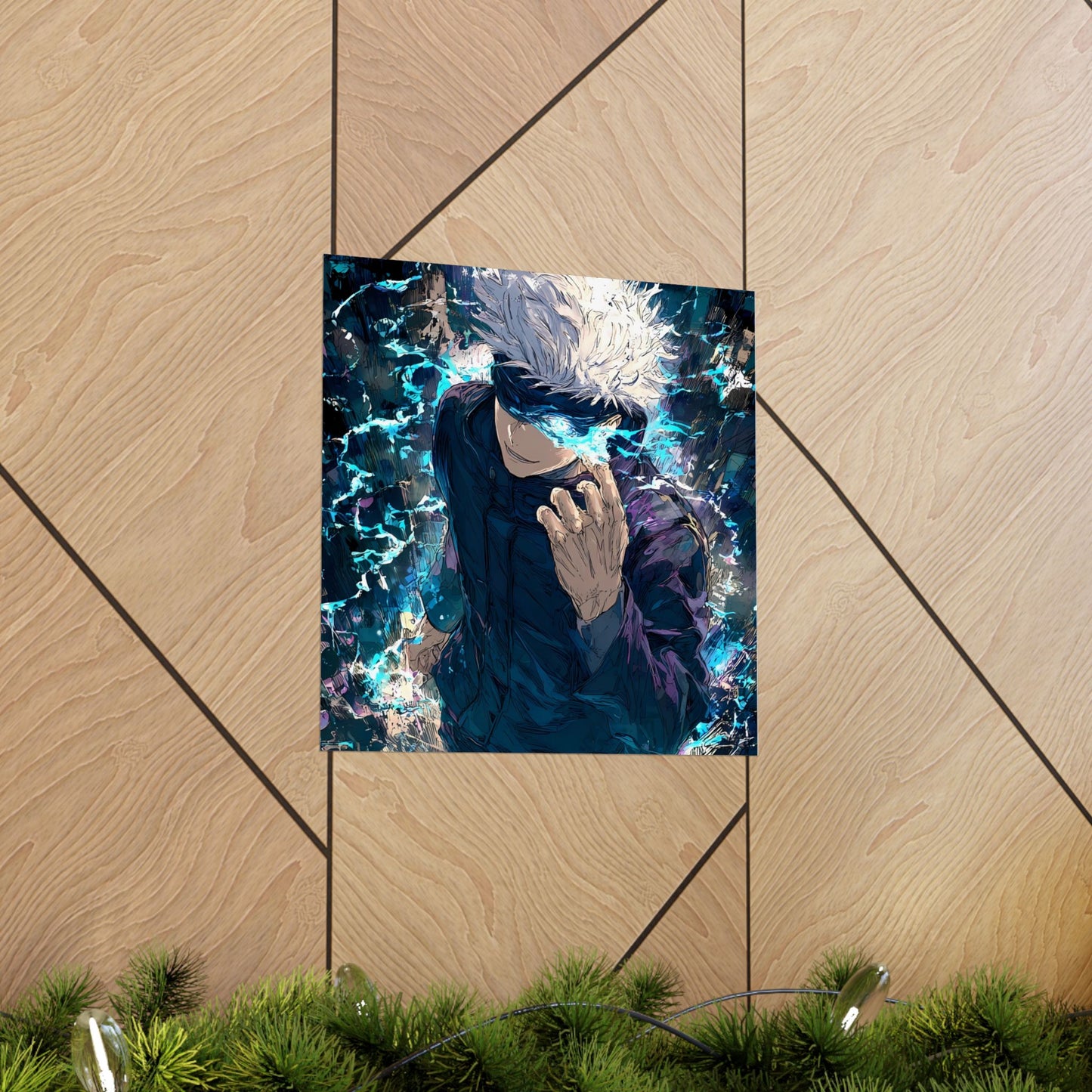 Jujutsu Kaisen Gojo Satoru Matte Vertical Poster Wall Art