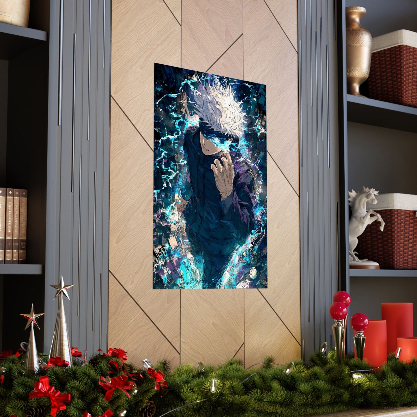 Jujutsu Kaisen Gojo Satoru Matte Vertical Poster Wall Art