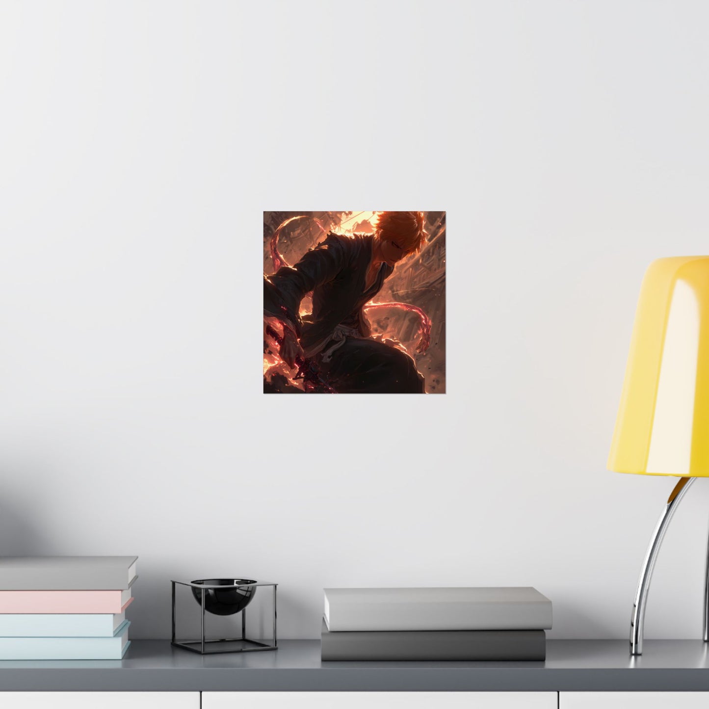 Ichigo Kurosaki Bleach Thousand Year Blood War Anime Matte Vertical Poster Wall Art