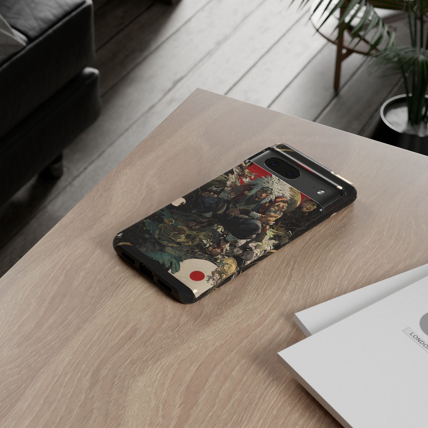 Jiraiya Sensei Naruto Shippuden Anime-Inspired Phone Case: Tough Cases, Phone Cover