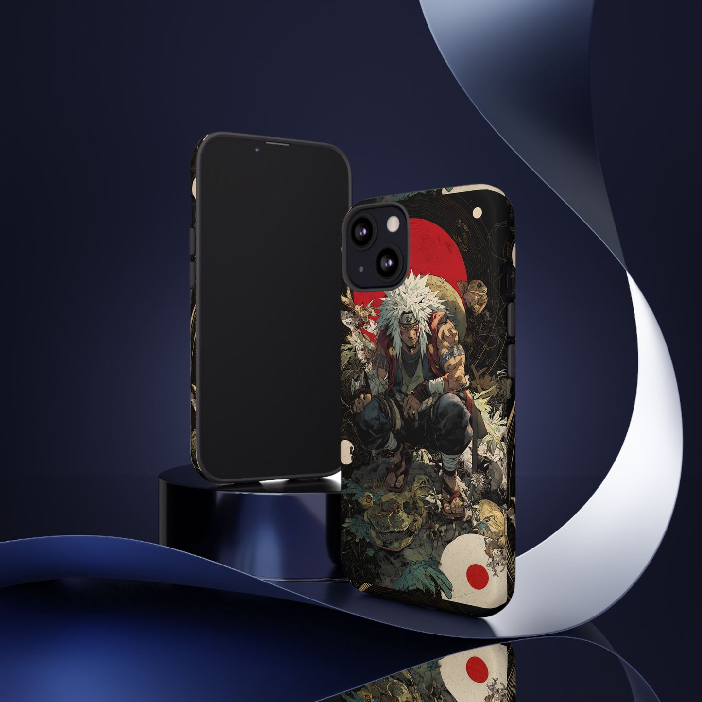 Jiraiya Sensei Naruto Shippuden Anime-Inspired Phone Case: Tough Cases, Phone Cover