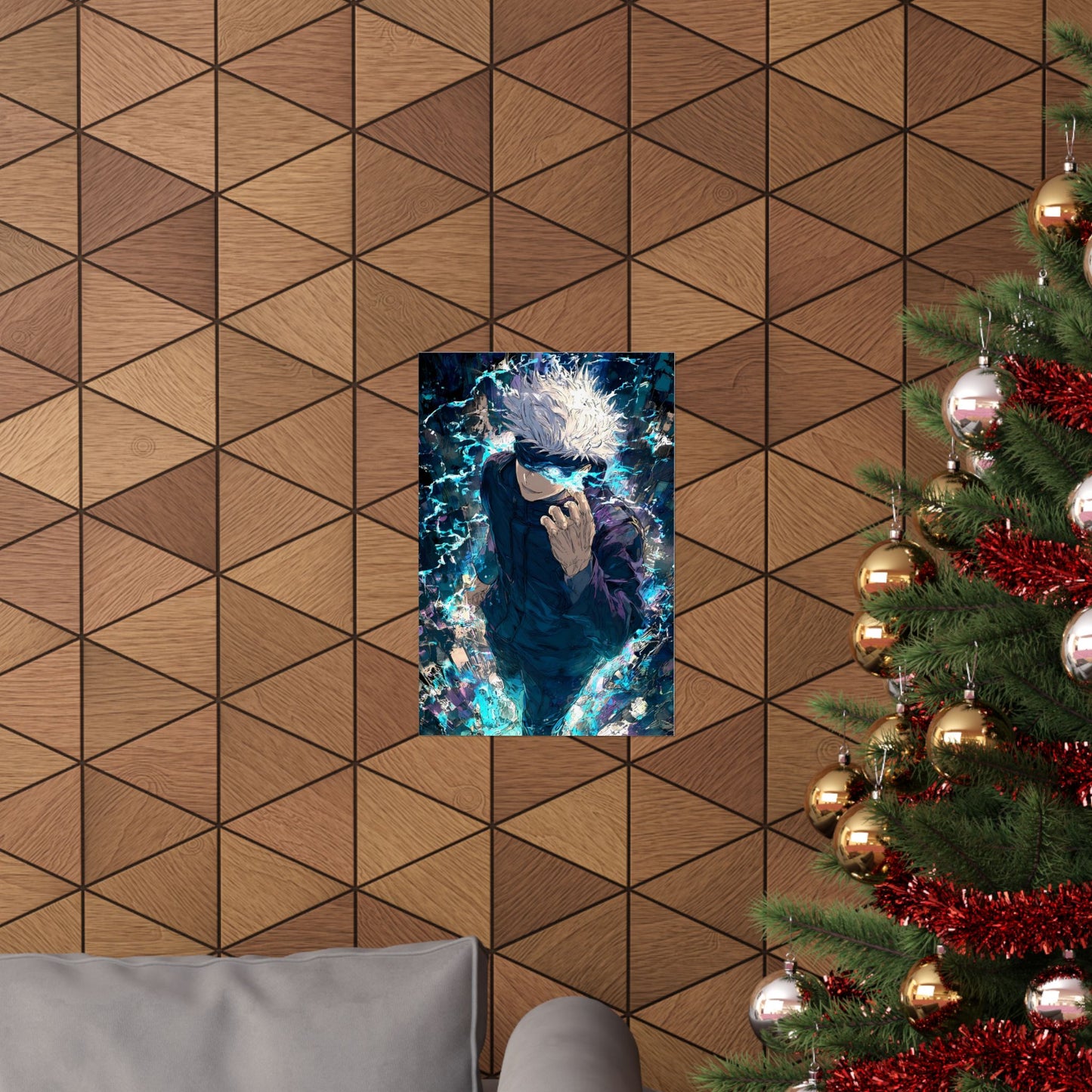 Jujutsu Kaisen Gojo Satoru Matte Vertical Poster Wall Art
