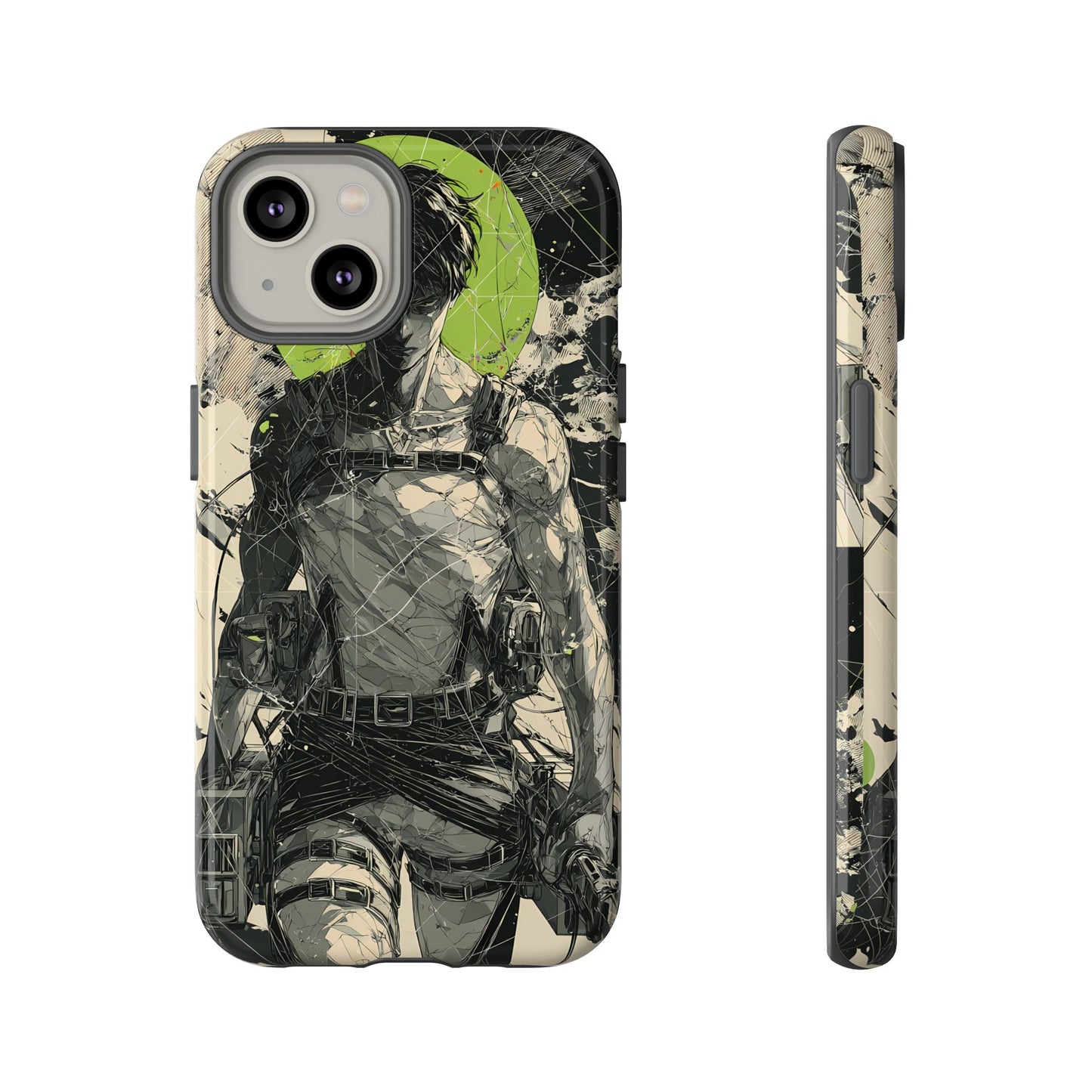 Captain Levi Ackerman, Attack On Titan Anime-Inspired Phone Case: Tough Cases, Phone Cover