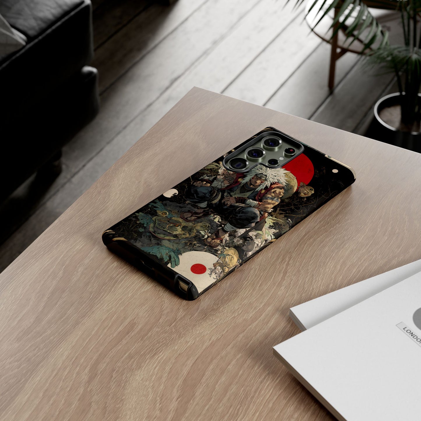 Jiraiya Sensei Naruto Shippuden Anime-Inspired Phone Case: Tough Cases, Phone Cover