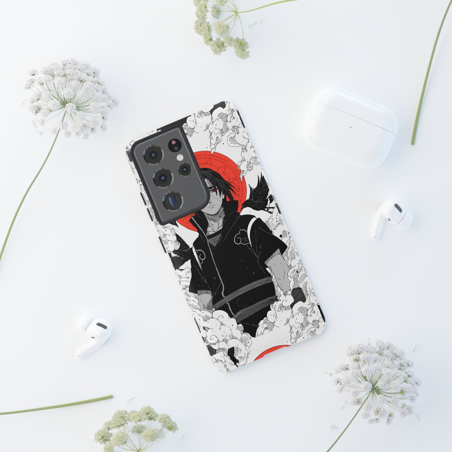 Itachi Uchiha Naruto Shippuden Anime-Inspired Phone Case: Tough Cases, Phone Cover