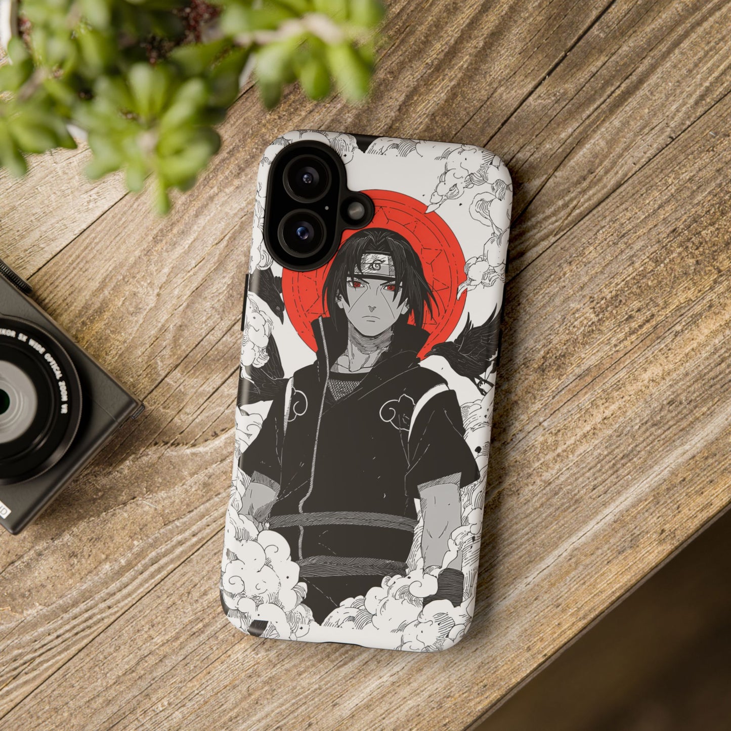 Itachi Uchiha Naruto Shippuden Anime-Inspired Phone Case: Tough Cases, Phone Cover