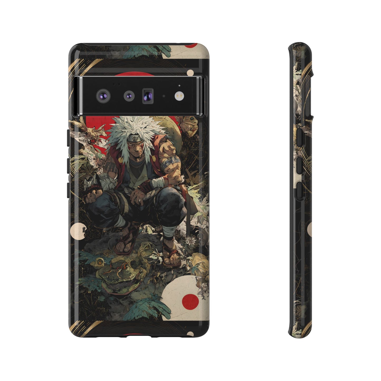 Jiraiya Sensei Naruto Shippuden Anime-Inspired Phone Case: Tough Cases, Phone Cover