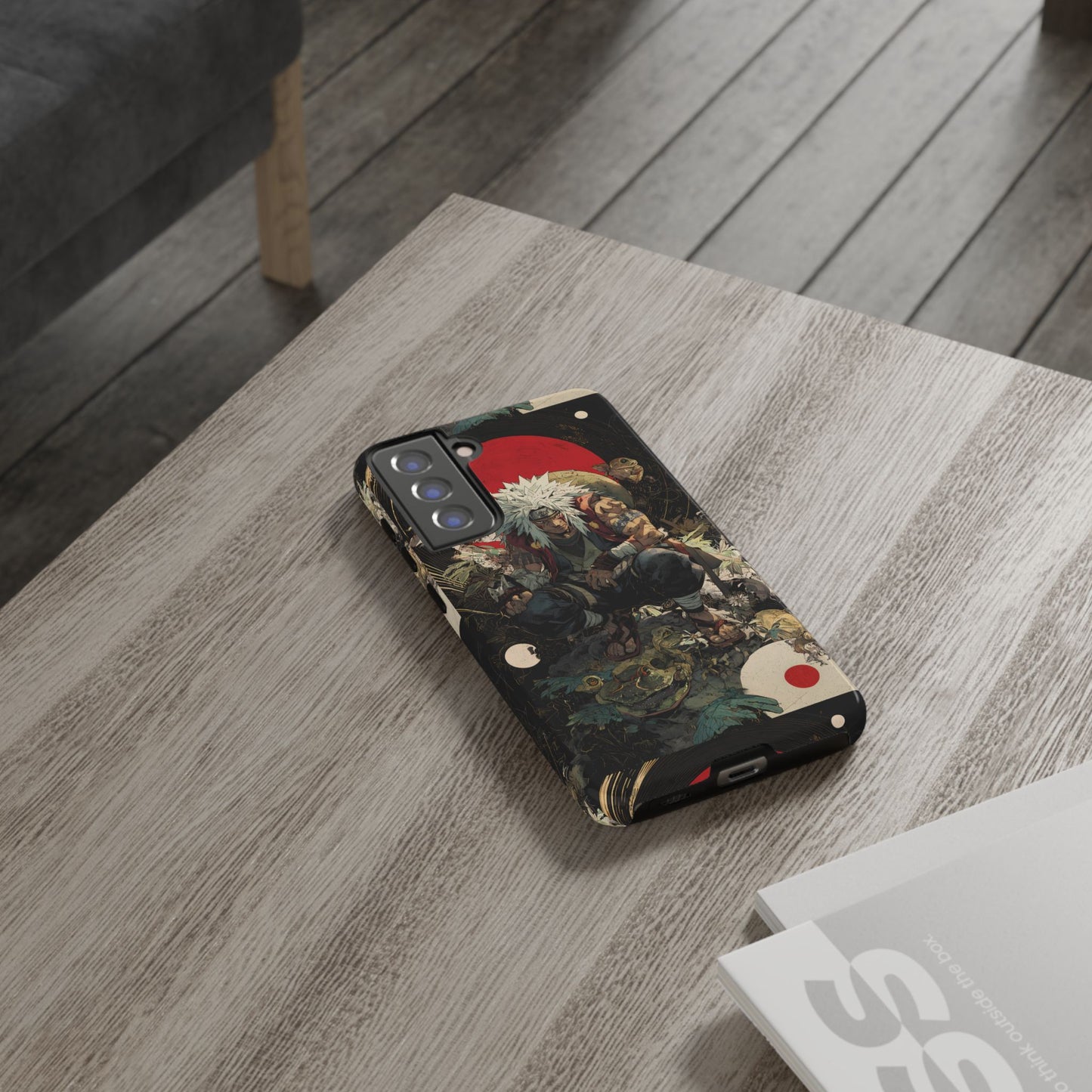 Jiraiya Sensei Naruto Shippuden Anime-Inspired Phone Case: Tough Cases, Phone Cover