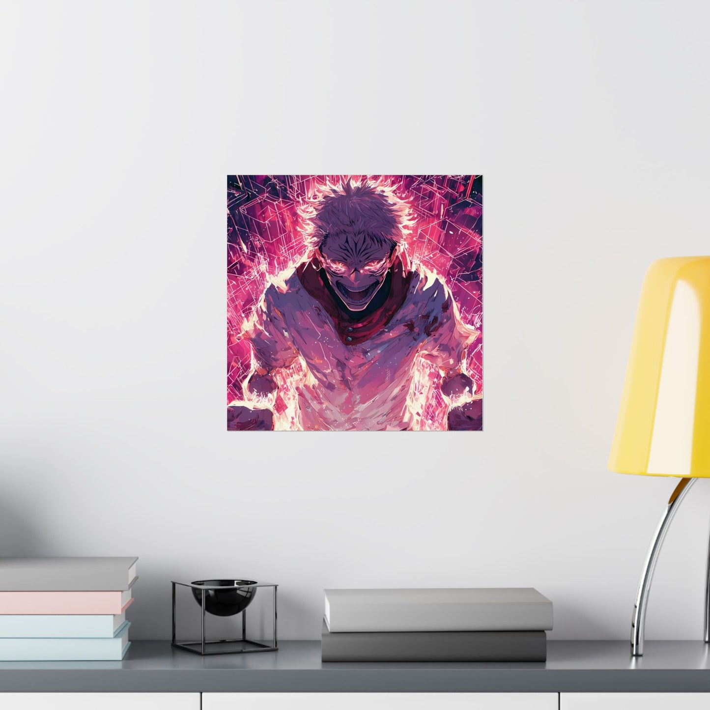 Ryomen Sukuna, Jujutsu Kaisen Anime Fan Art Vertical Poster Wall Art