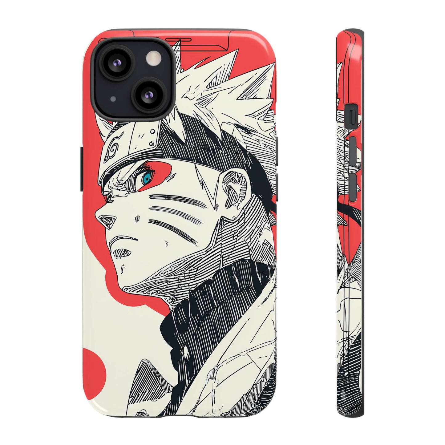Naruto Uzumaki Sage Mode Senjutsu Naruto Shippuden Anime-Inspired Phone Case: Tough Cases, Phone Cover