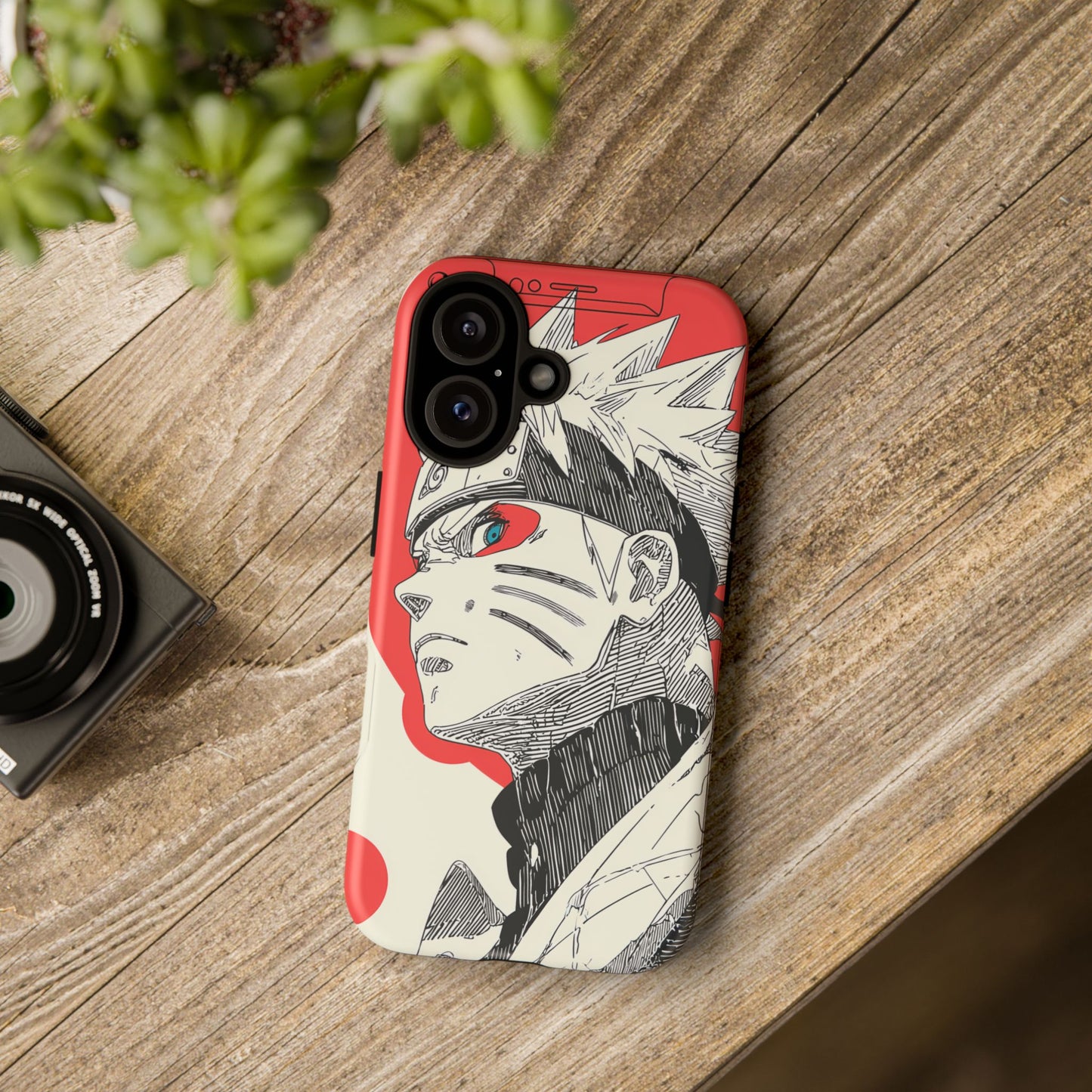 Naruto Uzumaki Sage Mode Senjutsu Naruto Shippuden Anime-Inspired Phone Case: Tough Cases, Phone Cover