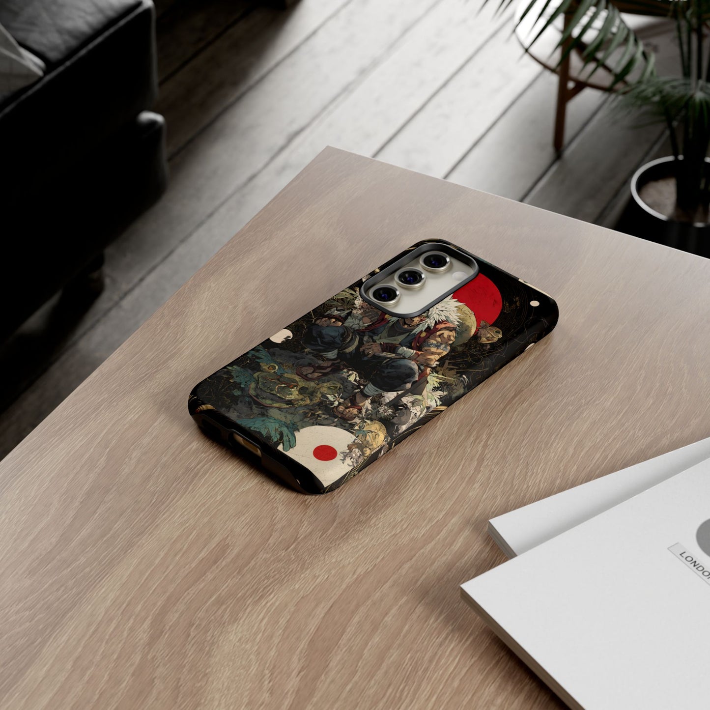 Jiraiya Sensei Naruto Shippuden Anime-Inspired Phone Case: Tough Cases, Phone Cover