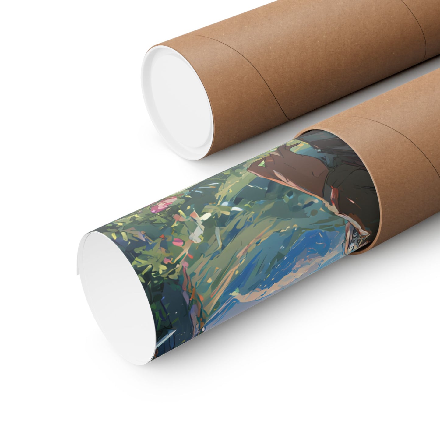 Mikasa Ackerman, Attack On Titan Anime Fan Art Matte Vertical Poster Wall Art