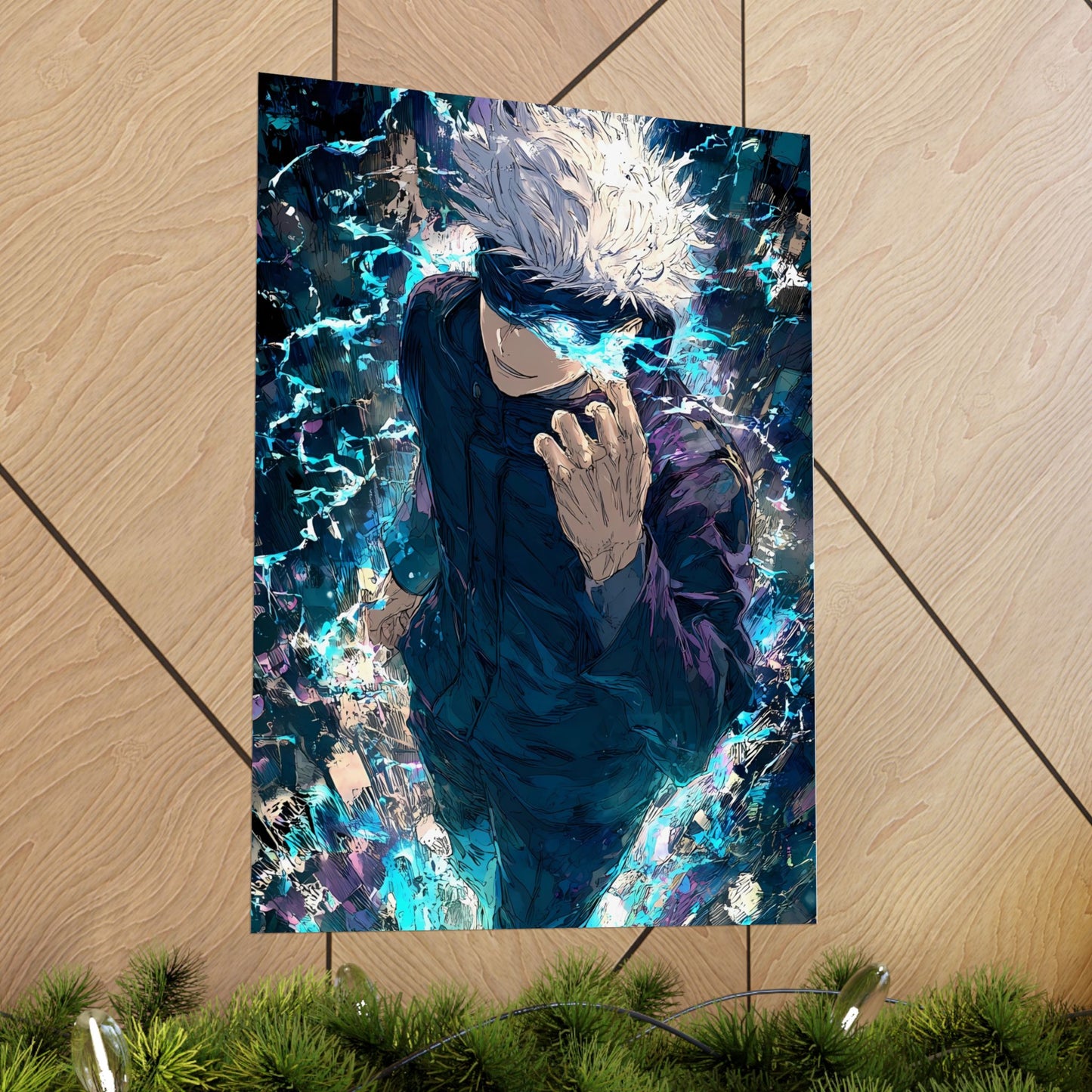 Jujutsu Kaisen Gojo Satoru Matte Vertical Poster Wall Art