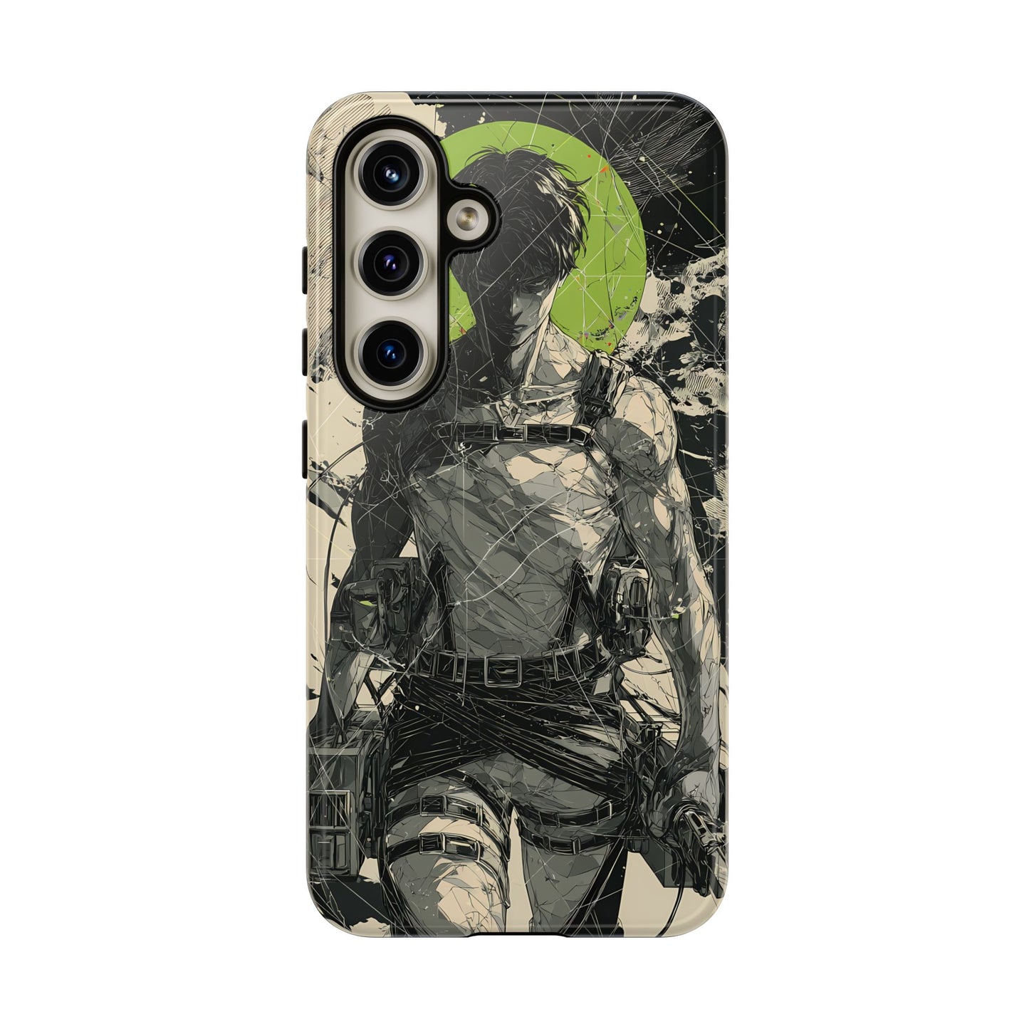 Captain Levi Ackerman, Attack On Titan Anime-Inspired Phone Case: Tough Cases, Phone Cover