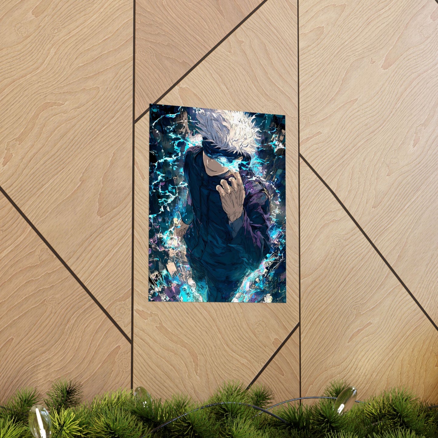Jujutsu Kaisen Gojo Satoru Matte Vertical Poster Wall Art
