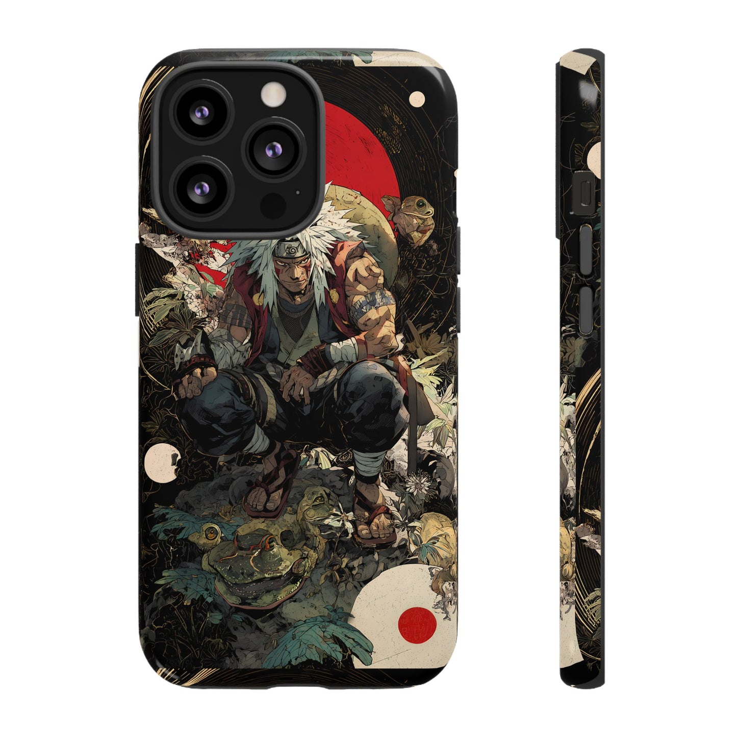Jiraiya Sensei Naruto Shippuden Anime-Inspired Phone Case: Tough Cases, Phone Cover