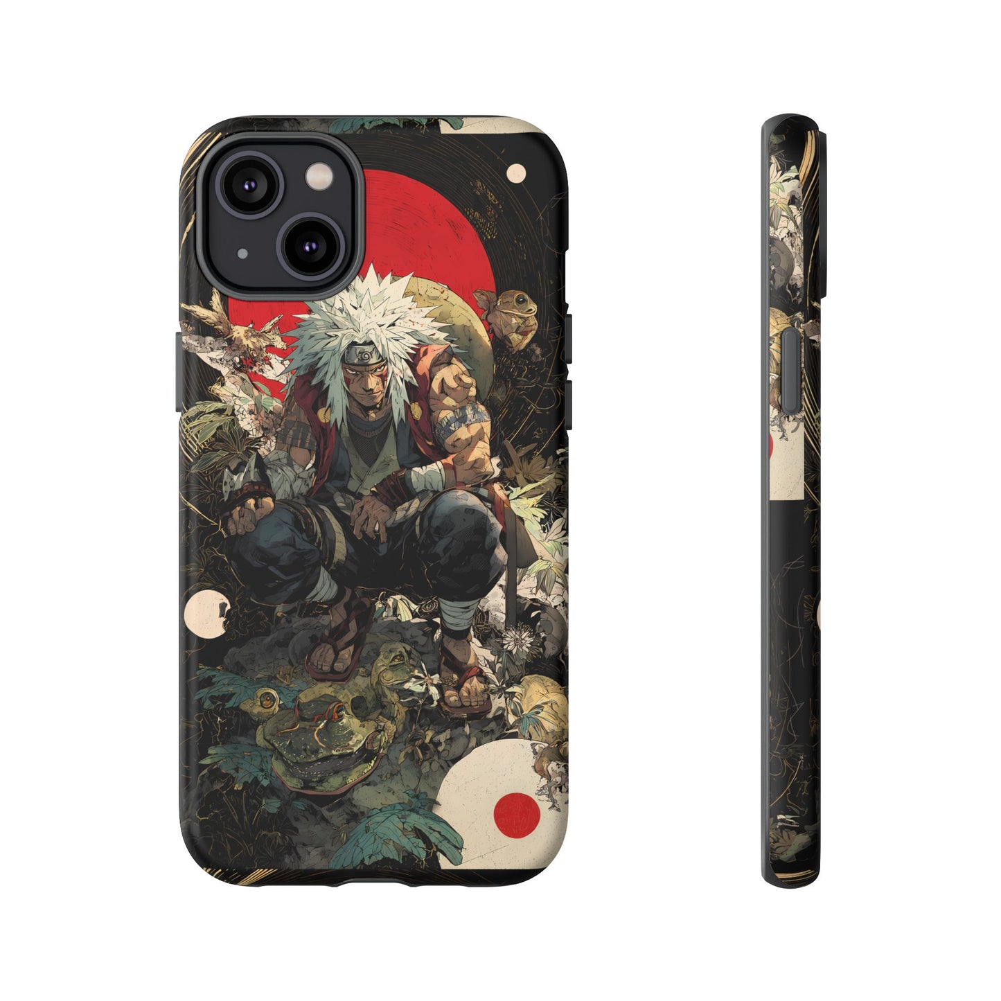 Jiraiya Sensei Naruto Shippuden Anime-Inspired Phone Case: Tough Cases, Phone Cover