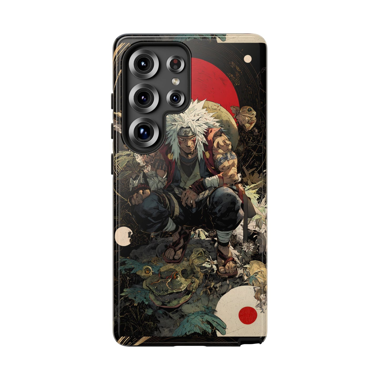 Jiraiya Sensei Naruto Shippuden Anime-Inspired Phone Case: Tough Cases, Phone Cover