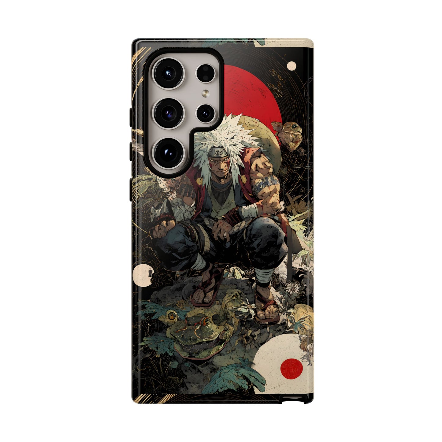 Jiraiya Sensei Naruto Shippuden Anime-Inspired Phone Case: Tough Cases, Phone Cover