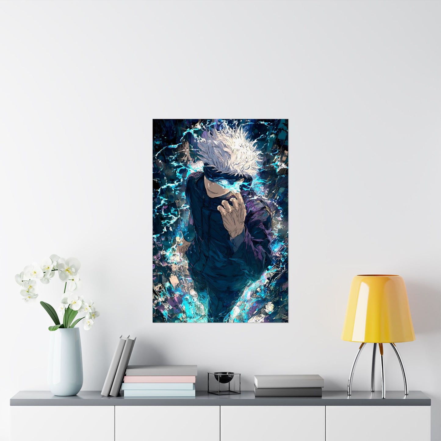Jujutsu Kaisen Gojo Satoru Matte Vertical Poster Wall Art